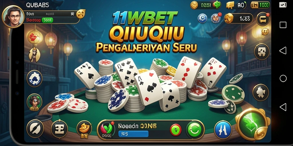 Tampilan gameplay QiuQiu yang menarik dan interaktif di 11WBET.