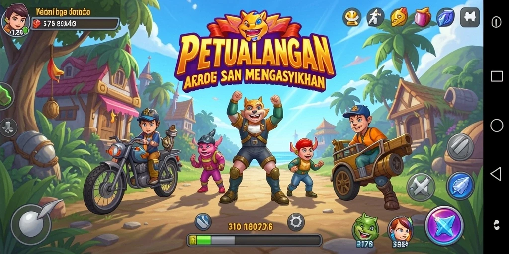 Screenshot gameplay 3178 menampilkan aksi seru dalam permainan Arcade.