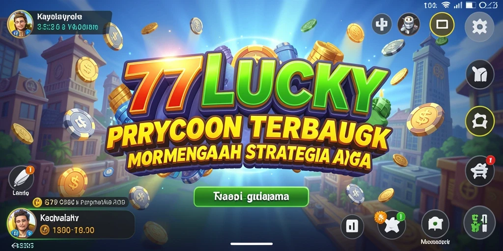 Gameplay 777LUCKY menampilkan manajemen bisnis yang menarik.