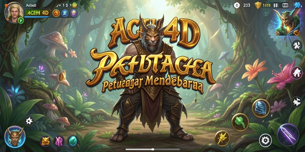 Screenshot gameplay ACEH4D menampilkan pertarungan yang memukau.