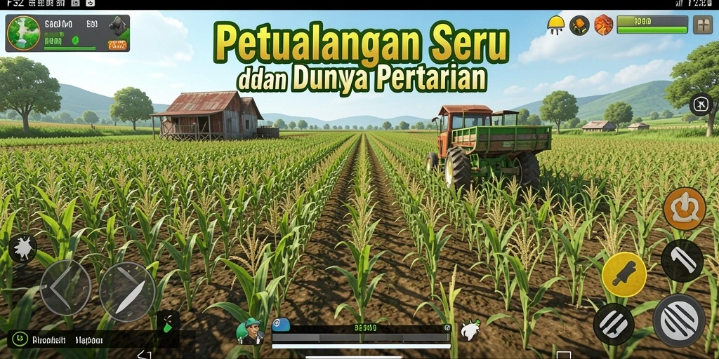 Gameplay seru dalam dunia pertanian yang menakjubkan.